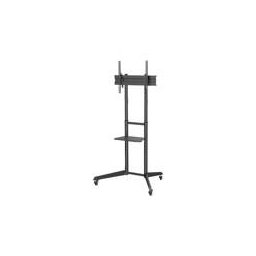 Digitus TV Cart with shelf 37-70", black