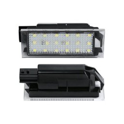 Lampi LED Numar Inmatriculare compatibile Renault Megane II 2003-2008