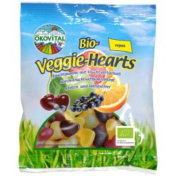 Jeleuri inimioare cu fructe, vegane, fara lactoza si gluten bio 80g