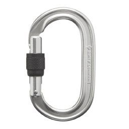 CARABINIERA CU FILET BLACK DIAMOND KEYLOCK BINER OVALA