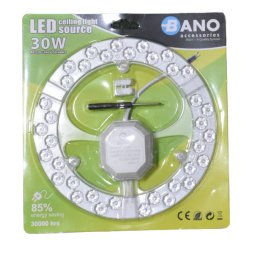 Modul rezerva led pentru plafoniera 30W Lumina Rece 3000lm Diametru 200mm IP20