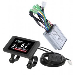 Display + controller bicicleta electrica LCD8H