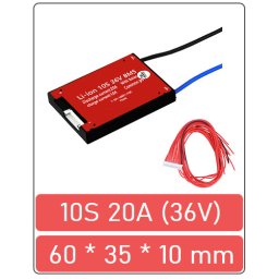 BMS baterie Li-ion 10S 20A (36V)