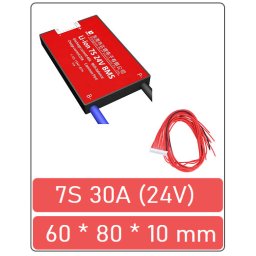 BMS baterie Li-ion 7S 30A (24V)
