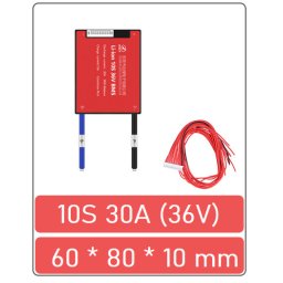 BMS baterie Li-ion 10S 30A (36V)