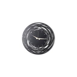 Ceas de perete 70 cm 1xAA negru/auriu