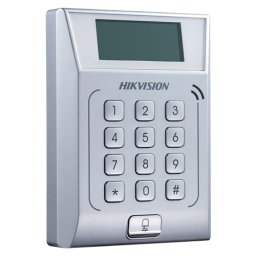 Controler stand-alone TCP/IP cu tastatura si cititor card, Hikvision DS-K1T802M