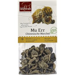 Ciuperci urechi de lemn deshidratate Mu Err bio 30g