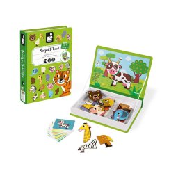 Janod - Set interactiv magnetic MAGNETIBOOK animale