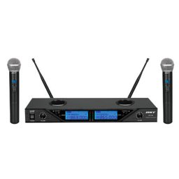 Microfon SET 2 MICROFOANE WIRELESS 8 CANALE REGLABILE BST