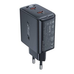 Incarcator de retea A49, 2x USB-C, 35 W PD negru
