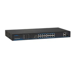 Switch 16 porturi PoE+, 2 porturi uplink - UTEPO UTP1-SW16-TP300