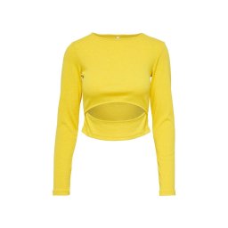 ONLY Top Onltrina L/S Rib Top Box Jrs 15284979 14-0750 TCX passion fruit