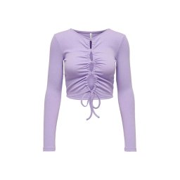 ONLY Top Onltrina L/S Rib Top Box Jrs 15284979 15-3716 TCX purple rose