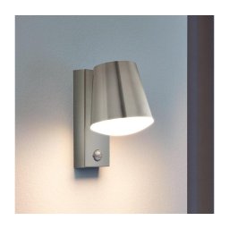 Eglo CALDIERO 97453 - Aplica de perete pentru exterior cu senzor, 1xE27/10W/230V, IP44
