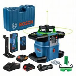 Nivela laser rotativa Bosch lumina verde GRL 650 CHVG