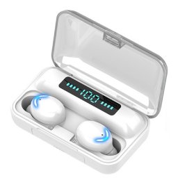 MXM Căști Bluetooth TWS F9-5C Alb
