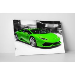 Tablou canvas : Lamborghini verde