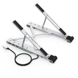 Docking station multifunctional Choetech HUB-M43 pentru laptop, USB-C PD, HDMI 4K, USB-A, SD, TF, design premium