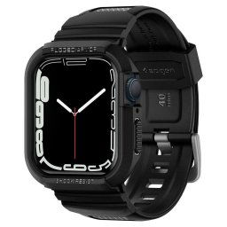 Husa Spigen RUGGED ARMOR "PRO" Apple Watch 4 / 5 / 6 / 7 / 8 / SE (40 / 41MM) BLACK