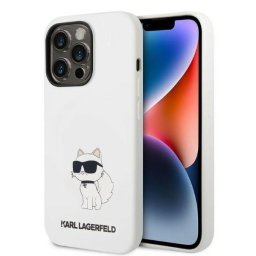 Husa Husă Karl Lagerfeld Liquid Glitter Karl Head pentru iPhone 14 Pro, Negru