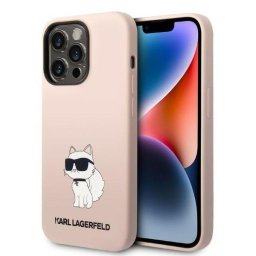 Husa Husă Karl Lagerfeld IML Karl Head (transparent) pentru iPhone 14 Pro, Transparent