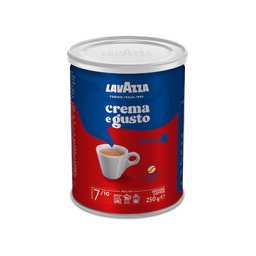 Lavazza Crema e Gusto cafea macinata cutie METALICA 250g
