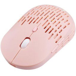 Mouse PUNCH PINK RF 2,4 Ghz, Wireless, baterie încorporată, 1600 DPI