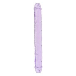 Loving Joy Dildo Dublu 30 cm Violet Utilizeaza-l Singura sau cu O Partenera