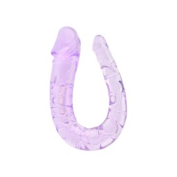 Loving Joy Mini Dildo Dublu Violet Dubla Penetrare pentru Incepatoare Joc Anal si Vaginal