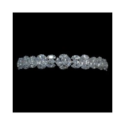 Diadema mireasa, cristale zirconiu, Scarlett
