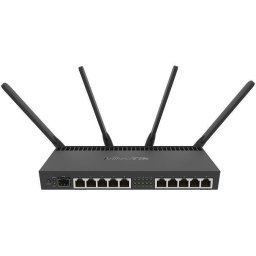 Router wireless RB4011iGS+5HacQ2HnD-IN, 802.11AC 10xGig LAN, SFP+ 10Gbp, 1U Rack 19''
