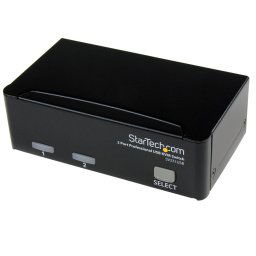 2 Port Professional USB KVM Switch Kit with Cables