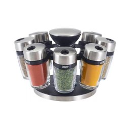 Cole&Mason - Suport rotativ MASTER cu 9 recipiente pentru condimente