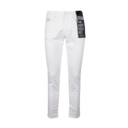 VERSACE JEANS COUTURE Jeans Narrow Dundee Drill Str Pxt Fp 74GAB5D0CEW01 003 white