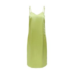 ONLY Rochie Onlmayra Slip Tie Satin Dress Wvn 15255633 13-0532 TCX celery green