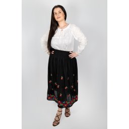 Fusta stilizata cu motive florale - Iolanda 9