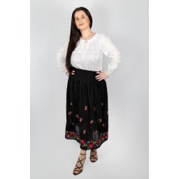 Fusta stilizata cu motive florale - Iolanda 9