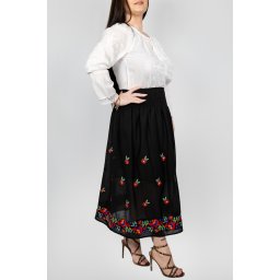 Fusta stilizata cu motive florale - Iolanda 9