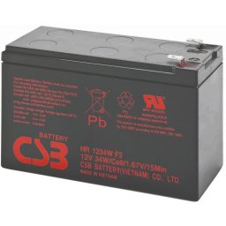 CSB battery HR1234W F2 12V/9Ah
