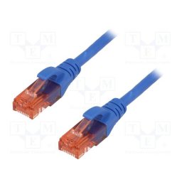 DIGITUS Premium CAT 6 UTP patch cable, Length 3,0m, Color blue