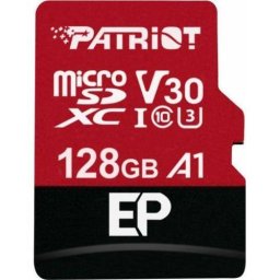 Memory Card Patriot EP Series, Micro SDXC V30, 128GB, Clasa 10