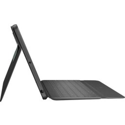 Logitech Husa protectie 920-009319 Rugged Folio cu tastatura Graphite pentru iPad (7th gen)