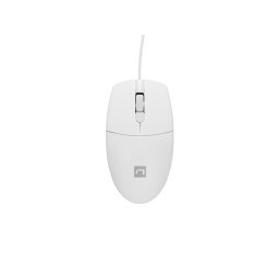 Mouse RUFF 2, Optic, USB cu fir, Alb