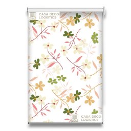 Roletă textilă Floral 8002 cu flori multicolore