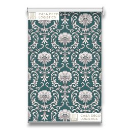 Roletă textilă Royal 5019 cu model floral elegant