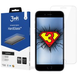 Folie protectie ecran, HardGlass, Sticla securizata, Compatibila cu Apple iPhone 7/8 Plus, 9H, Transparent