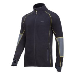 Jacheta polar elastica / negru - s