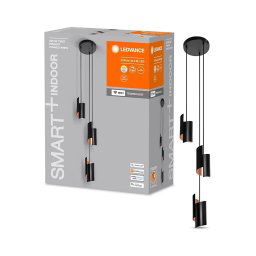 Lustră LED pe cablu dimabilă SMART+ DECOR 3xLED/8W/230V neagră Wi-Fi Ledvance