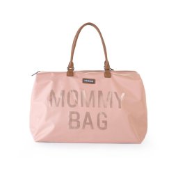 Childhome - Geantă de schimb MOMMY BAG roz pr.